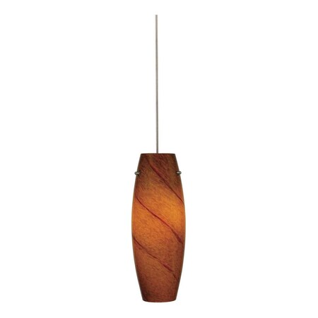 Cal Lighting Down Mini Pendant Brushed Steel PNL-1001/6-BS